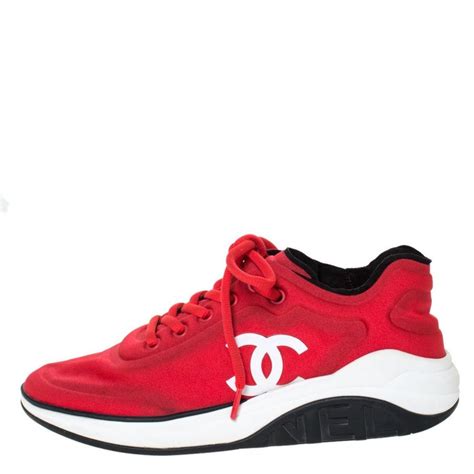 chanel sneakers rood|chanel sneakers website.